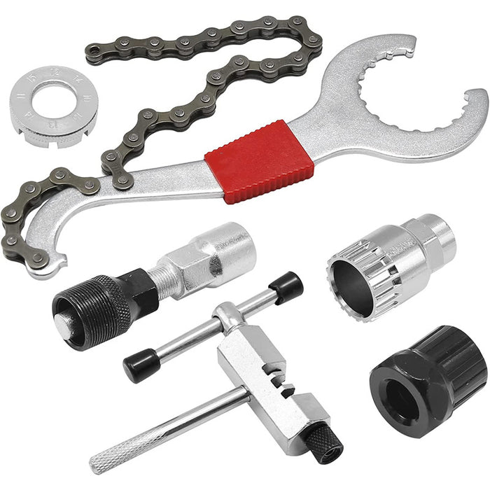 Premium Bicycle Repair Tool Set with Bottom Bracket Wrench & Chain Breaker