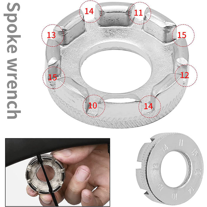 Premium Bicycle Repair Tool Set with Bottom Bracket Wrench & Chain Breaker