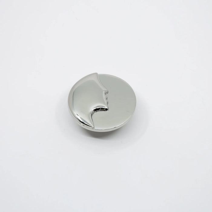 Profile Cameo Left Pull – Polished Nickel