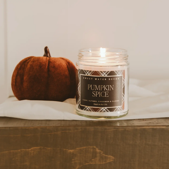 Pumpkin Spice Jar Candle