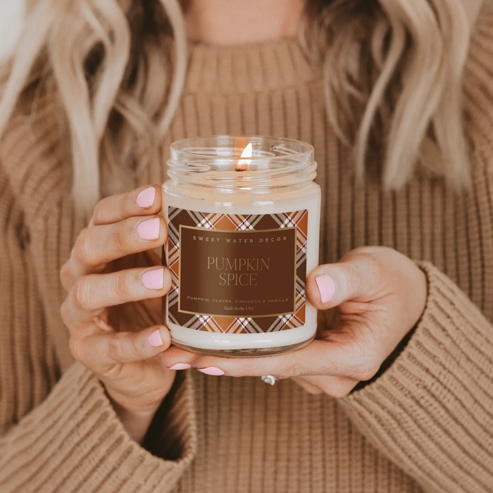 Pumpkin Spice Jar Candle