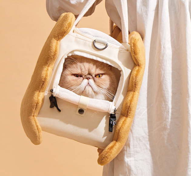 Purlab CreamCookie Small Pet Carrier