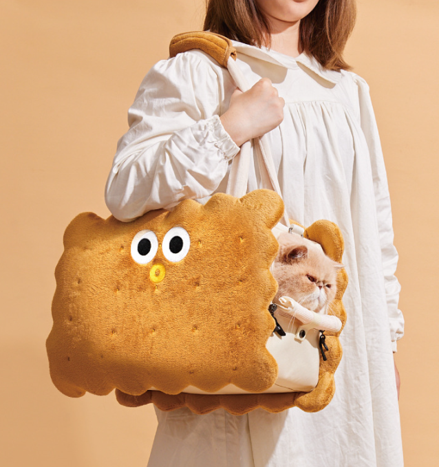 Purlab CreamCookie Small Pet Carrier