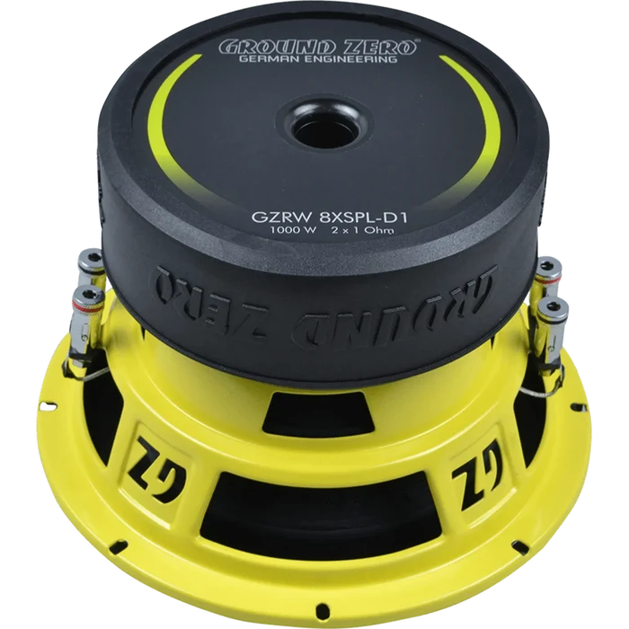 Ground Zero-Radioactive GZRW 8XSPL-D1-8" (20cm) Subwoofer-masori-kaufen