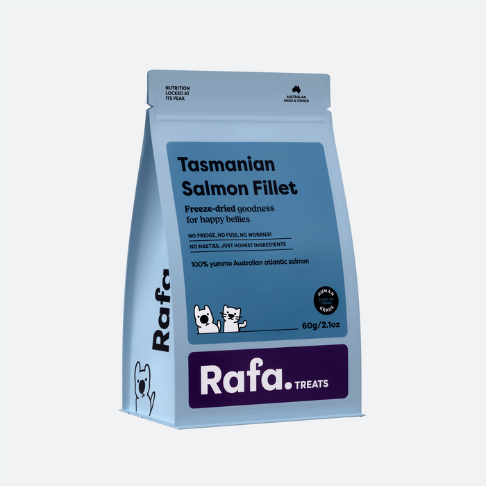 RAFA Freeze-Dried Tasmanian Salmon Fillet 60g