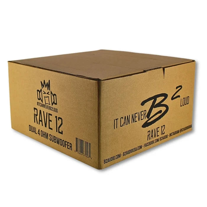B2 Audio-RAVE12 D4-12" (30cm) Subwoofer-masori-kaufen