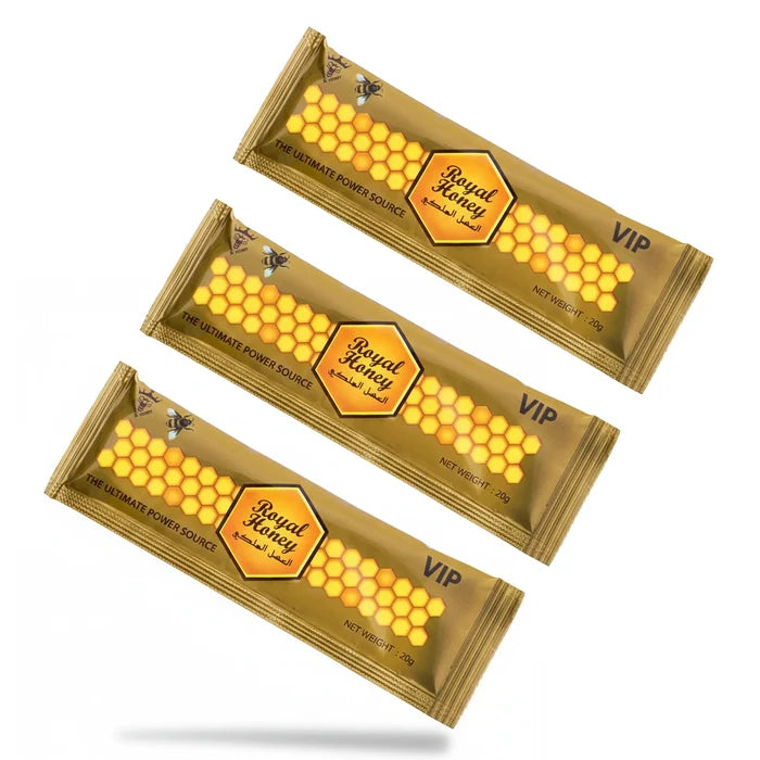 Royal Honey Gold For Man – 3 Packs x 20 Grams – Authentic Brand - Honey ThirstyRun.com wholesale supplier A1 main