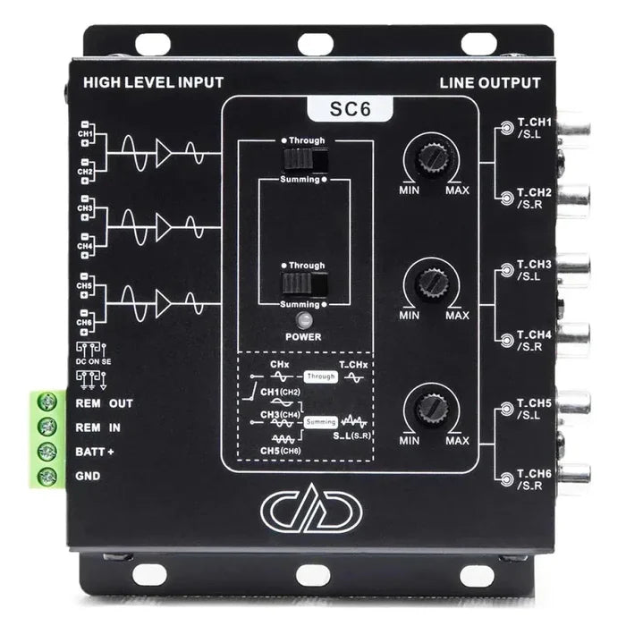 DD Audio-SC6-High-Low Adapter-masori-kaufen
