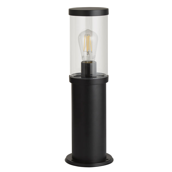 Searchlight Bakerloo Black Outdoor Black Bollard - 45cm — alternate view