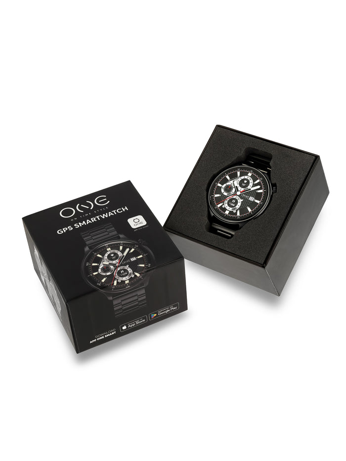 Smartwatch One Men Explorer GPS Black - OSW9822BL51L