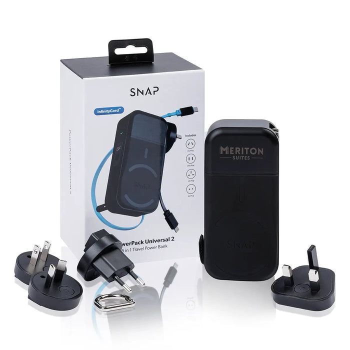 SnapWirless PowerPack Universal 2 - 6 in 1 Travel Power Bank by SNAP Wireless. Shop Meriton Suites
