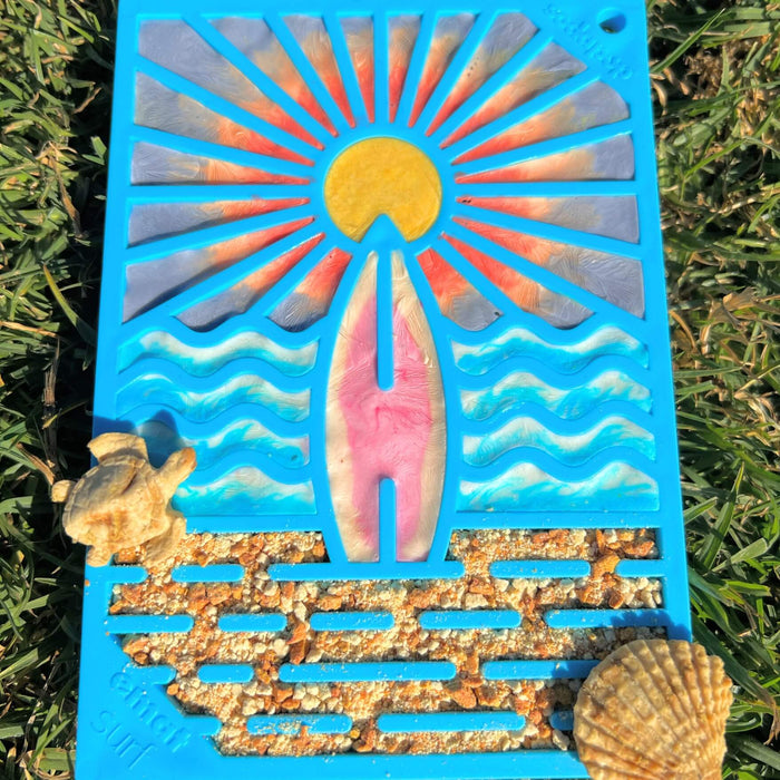 SodaPup Surf's Up eMat Enrichment Lick Mat