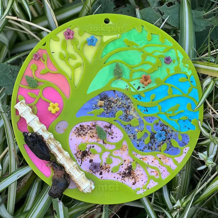 SodaPup Tree of Life eMat Enrichment Lick Mat