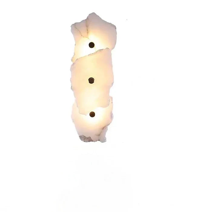 Solid Brass + Marble Wall Sconce — product view 5