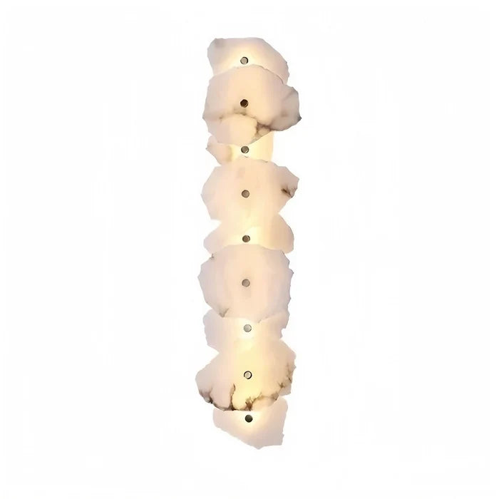 Solid Brass + Marble Wall Sconce — product view 7