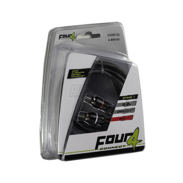 Four Connect-Stage1 Cinch-Verlängerung 2,0 m-2m Cinchkabel-masori-kaufen