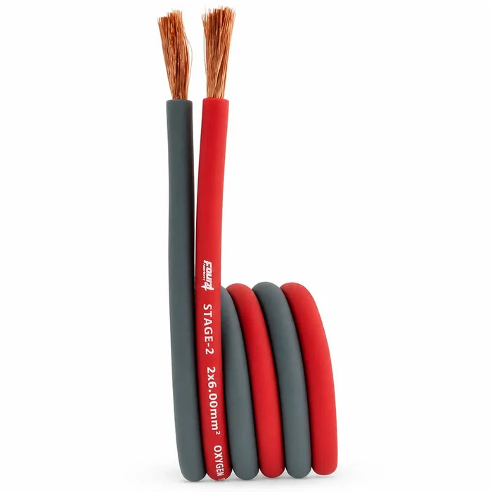 Four Connect-Stage2 2x6mm² OFC Meterware-2x6mm² Lautsprecherkabel-masori-kaufen