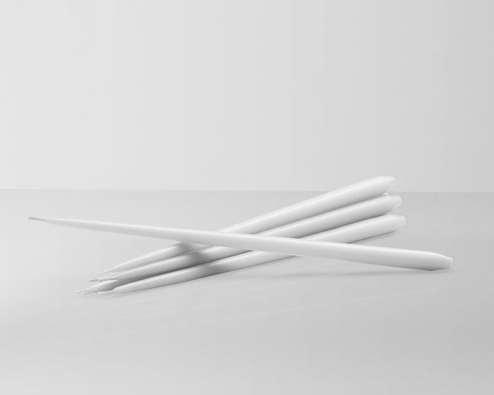 White Taper Candles | DSHOP