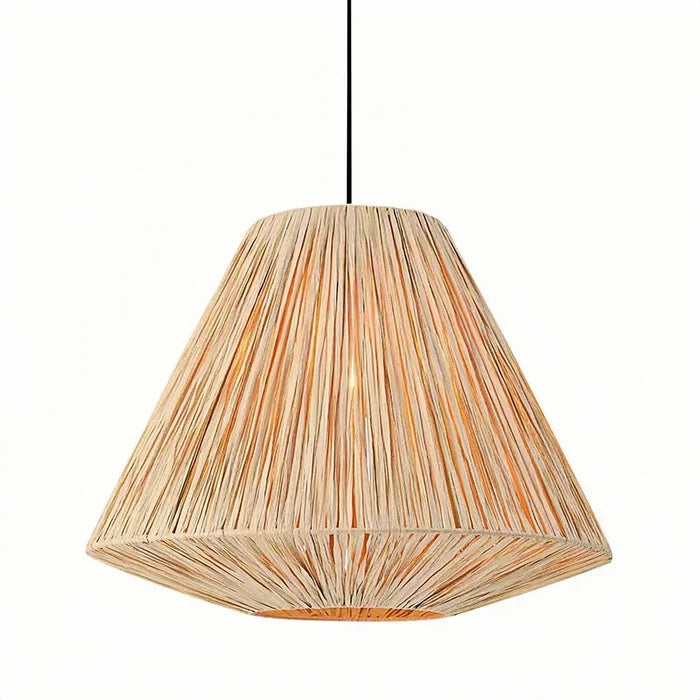 Straw Pendant Light — product view 2