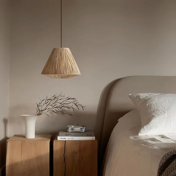 Straw Pendant Light — product view 4