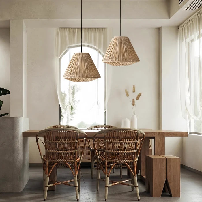 Straw Pendant Light — product view 6