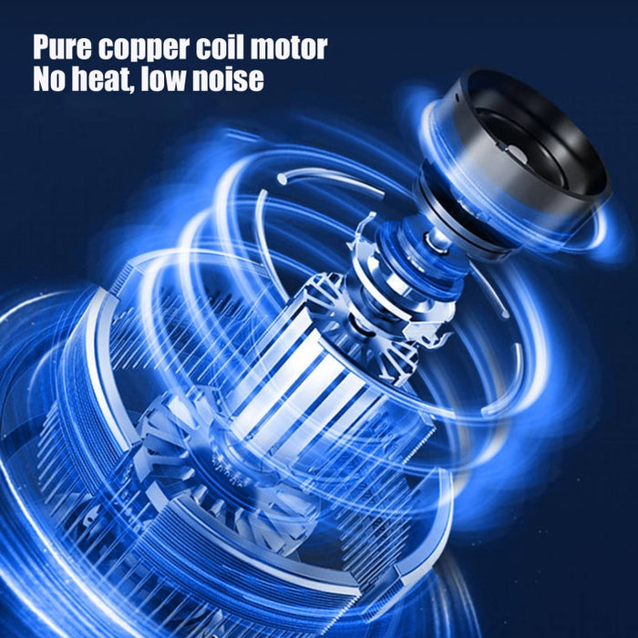 SUITU ST-818 Wireless Car Air Pump with Digital Display and LED Lighting