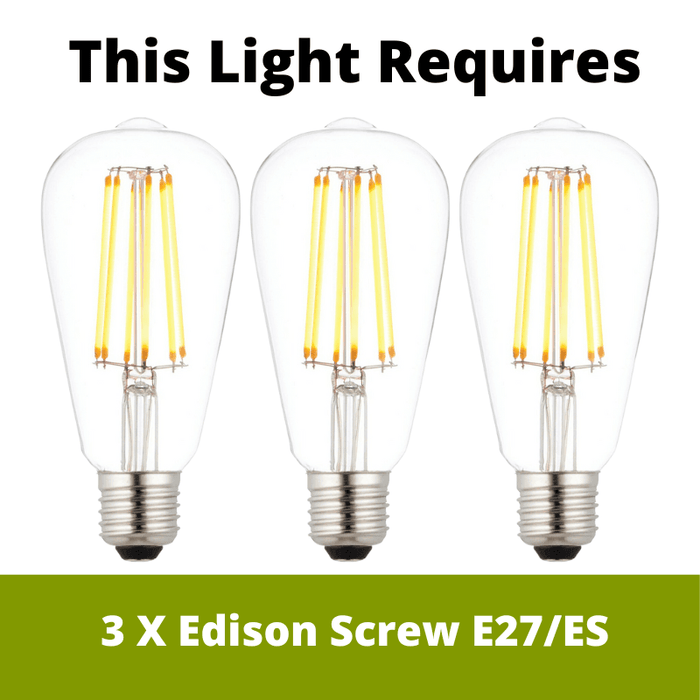 Sven 3 Light Wooden Linear Pendant — additional angle