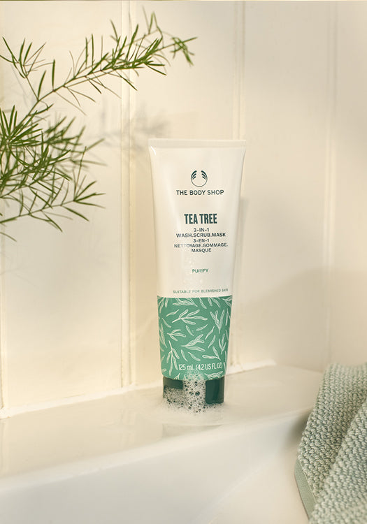 Tea Tree 3-in-1 Wash, Scrub & Mask