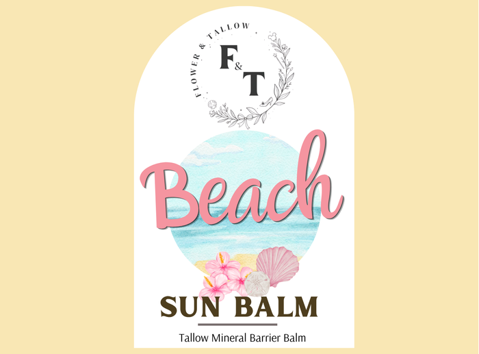 The BEACH Stick  - Tallow Mineral Barrier Balm