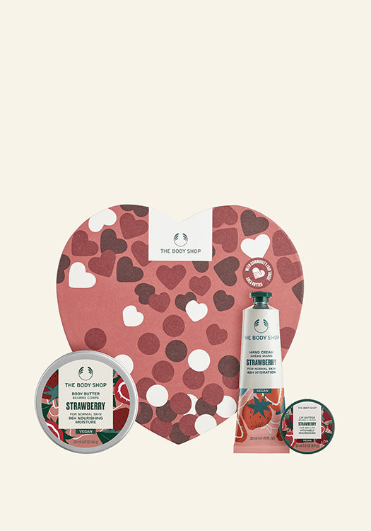 The Sweetest Strawberry Heart Gift Box