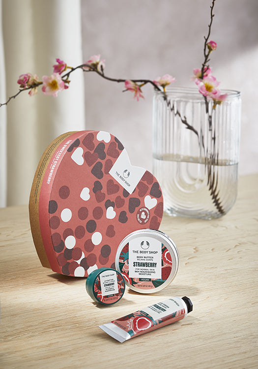 The Sweetest Strawberry Heart Gift Box