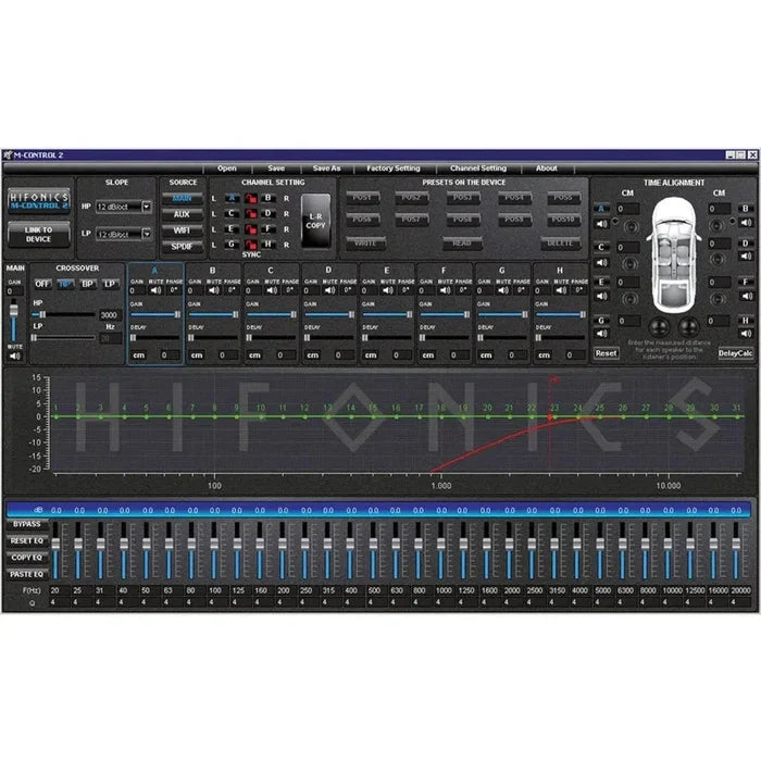 Hifonics-Thor TRX-4004DSP-4-Kanal DSP-Verstärker-masori-kaufen