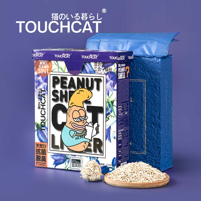 Touchcat  Wild Bluebell Mixed Cat Litter 6L/2.5kg
