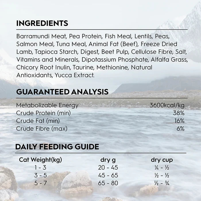 Trilogy™ Australian Barramundi&Pacific Island Tuna+New Zealand Lamb