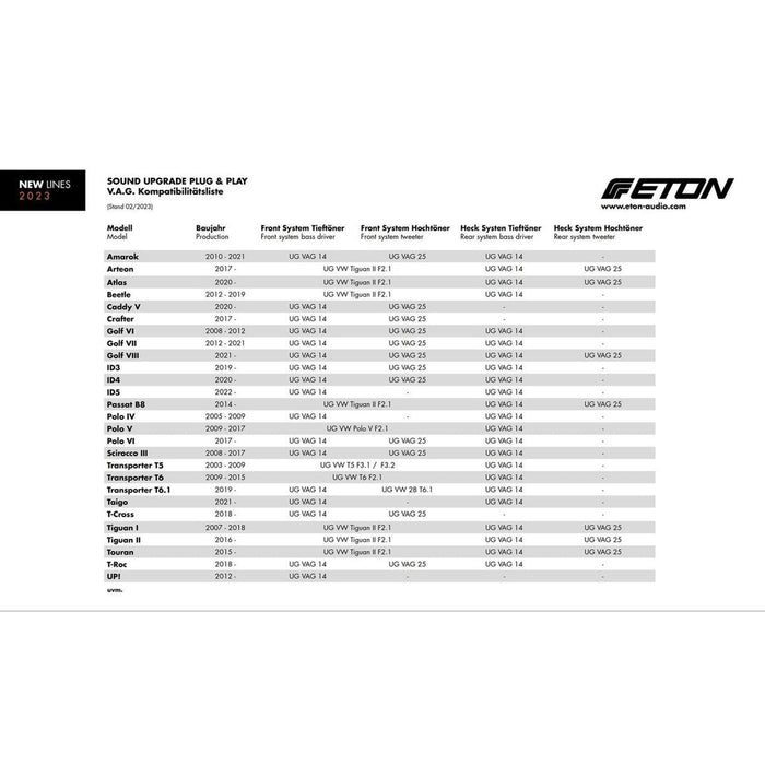ETON-UG VAG 25-VW-Lautsprecherset-masori-kaufen