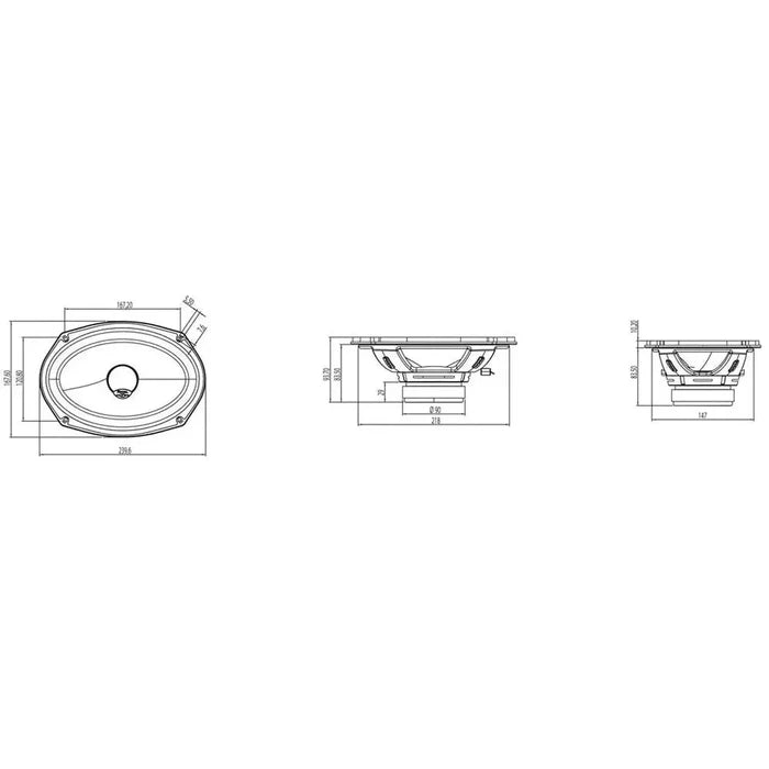 Focal-Universal ICU690-6"x9" Koaxial-Lautsprecher-masori-kaufen
