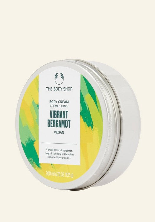 Vibrant Bergamot Body Cream 200ml
