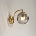 Smoke Grey G Wall Sconce, catalog view 1
