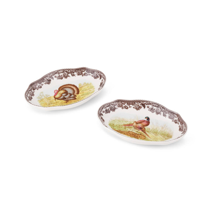Woodland PICKLE DISH 8.5" S/2