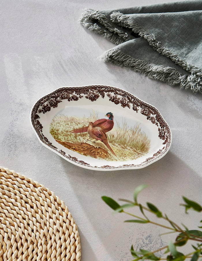 Woodland PICKLE DISH 8.5" S/2