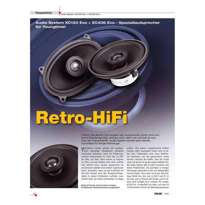 Audio System-XC 165 Evo-6.5" (16,5cm) Koaxial-Lautsprecher-masori-kaufen