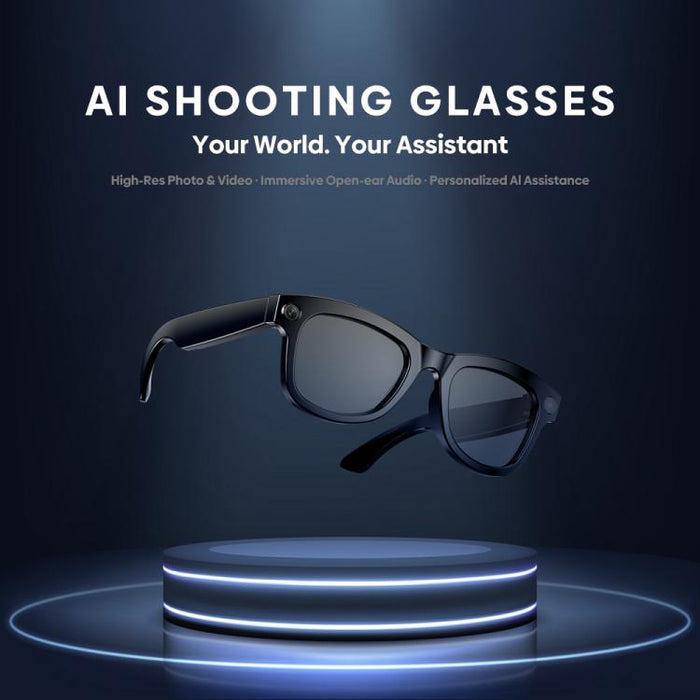 Zeblaze Eyewear AI Shooting Glasses – Open-Ear Audio & AI Assistance